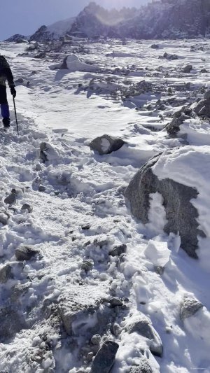 На подходе к хижине