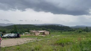 Беседка на старте