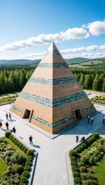 Чудо света — пирамиды Гизы и идея строительства пирамид на Урале