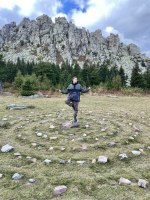 У подножья горы Круглица