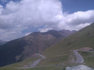 На вершине горы