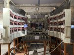 Декорация «Интерьер театра» Куклы: директор театра,  Дроссельмейр в башмаке,