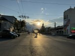 На закате 