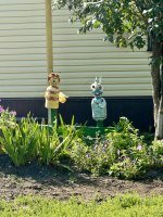 Народное садовое творчество