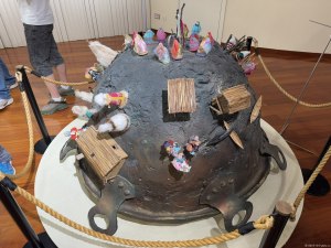 На кожистой, шерстистой Земле