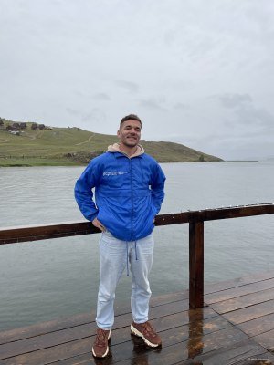 На пирсе