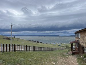 Забор в лагере