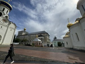 Соборная площадь после дождя